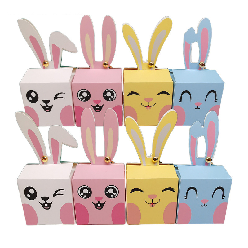 Baby Food For 2 Year Old - 12/24Pcs Cartoon Rabbit Candy Box Happy