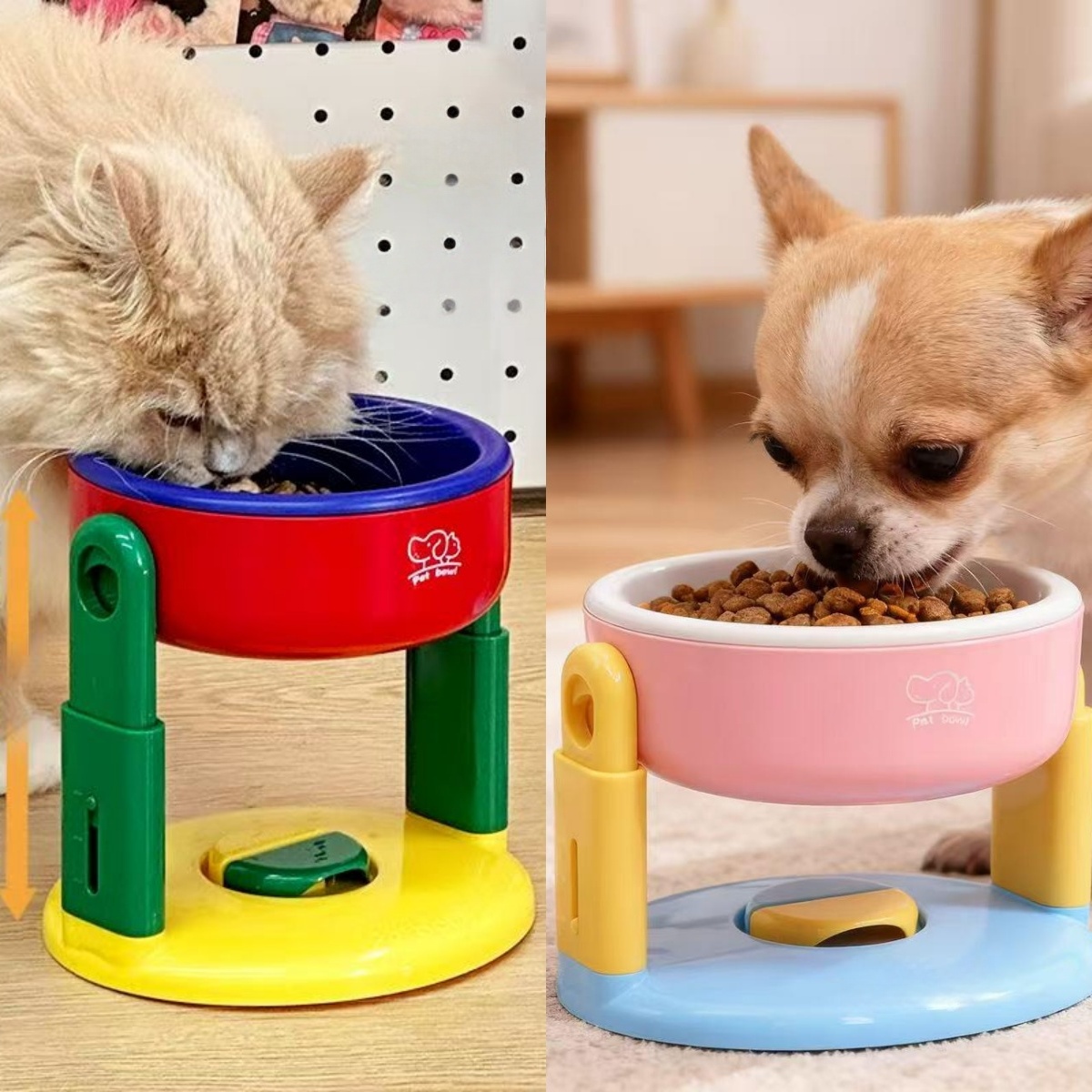 Baby Food Cat - Large Size Pet Feeding Bowl for