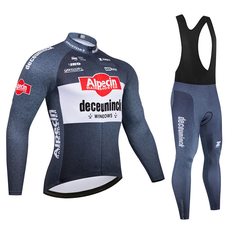 Bib Long Sleeve - Alpecin Team Men's Cycling Jersey Long