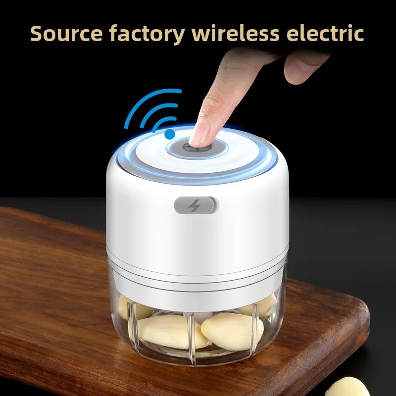 Baby Food For 2 Year Old - Electric Mini Garlic Chopper 100/250ML USB