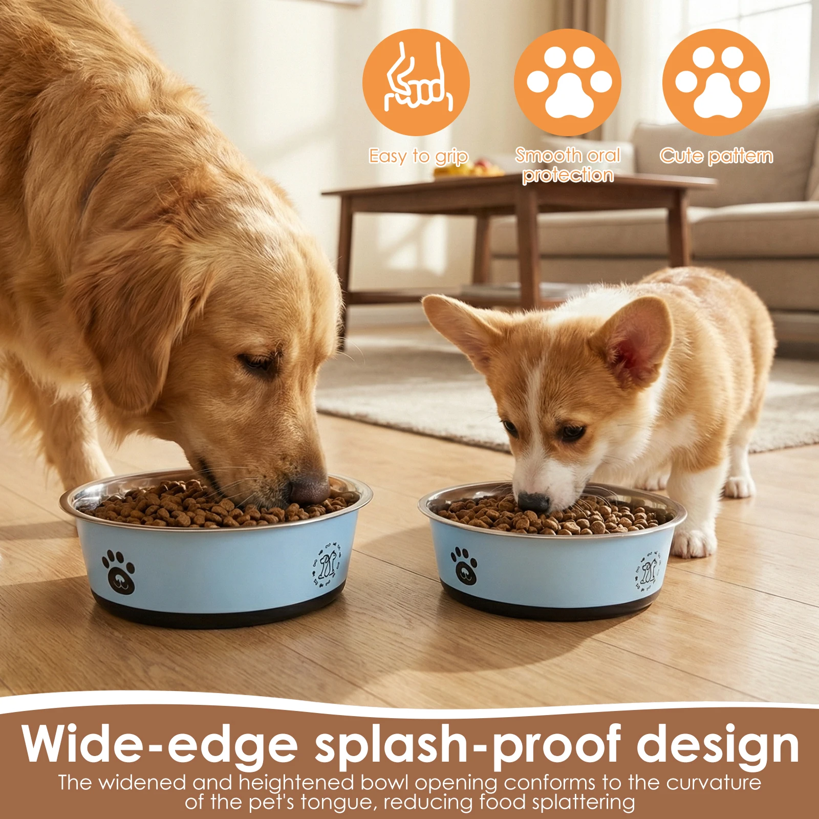 2 Pack Stainless Steel Dog Fee - Baby Food Cat review and price