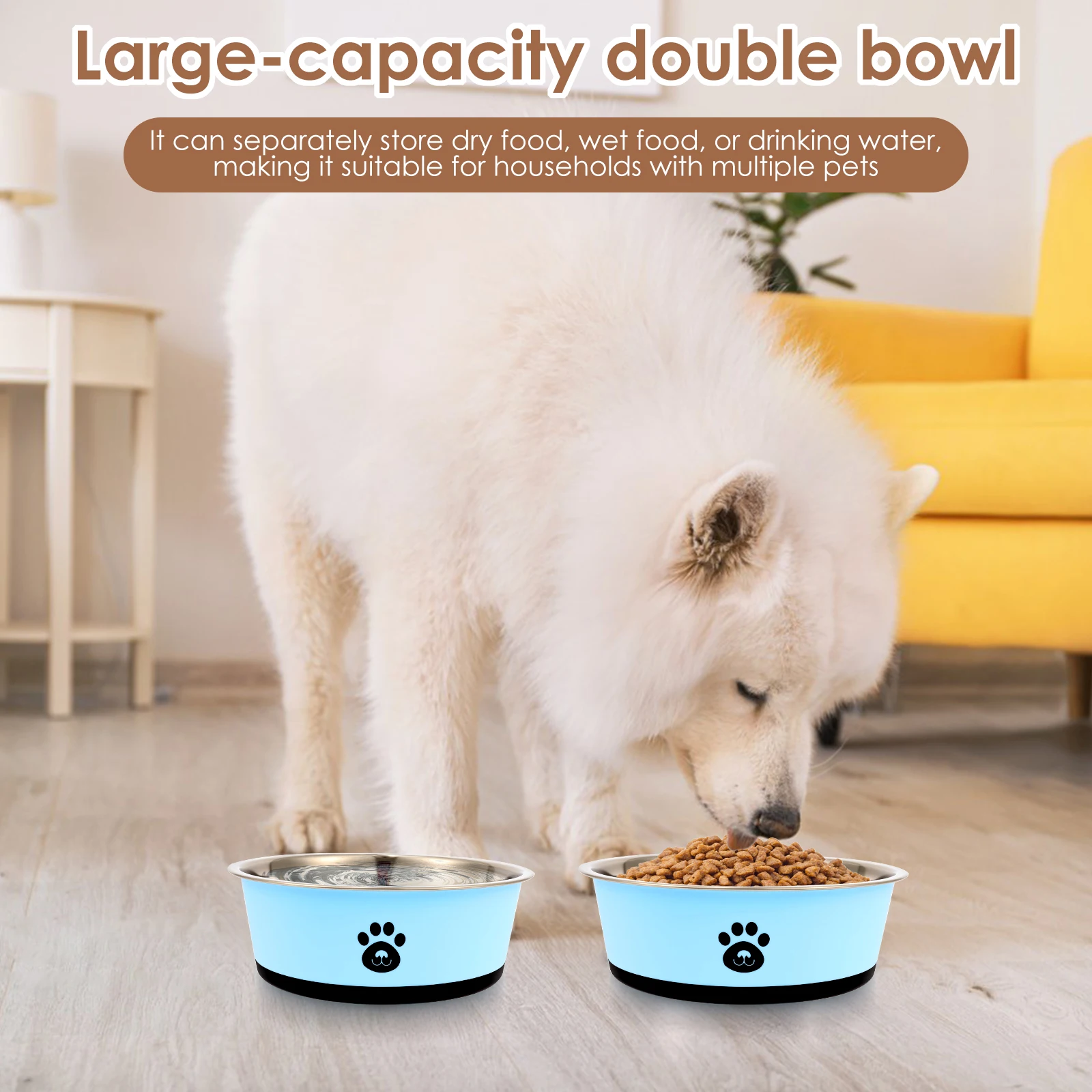 2 Pack Stainless Steel Dog Fee - Baby Food Cat review and price