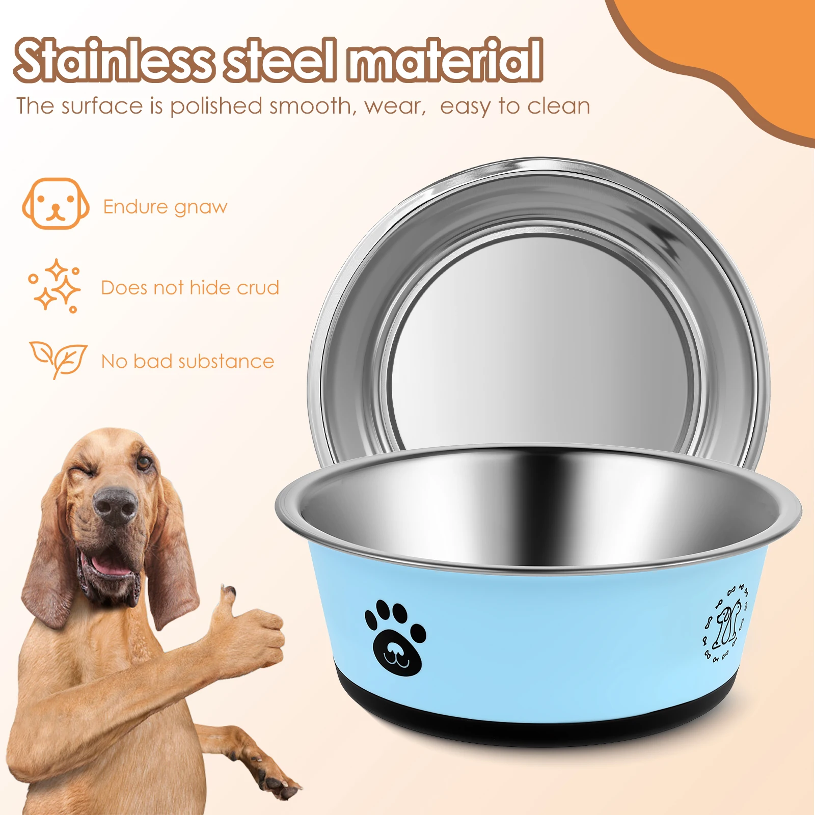 2 Pack Stainless Steel Dog Fee - Baby Food Cat review and price