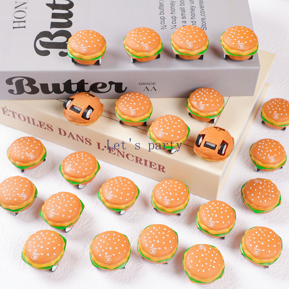 15Pcs Mini Cute 3D Burger Pull - Baby Food For 2 Year Old review and price