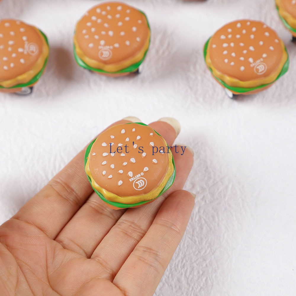 15Pcs Mini Cute 3D Burger Pull - Baby Food For 2 Year Old review and price
