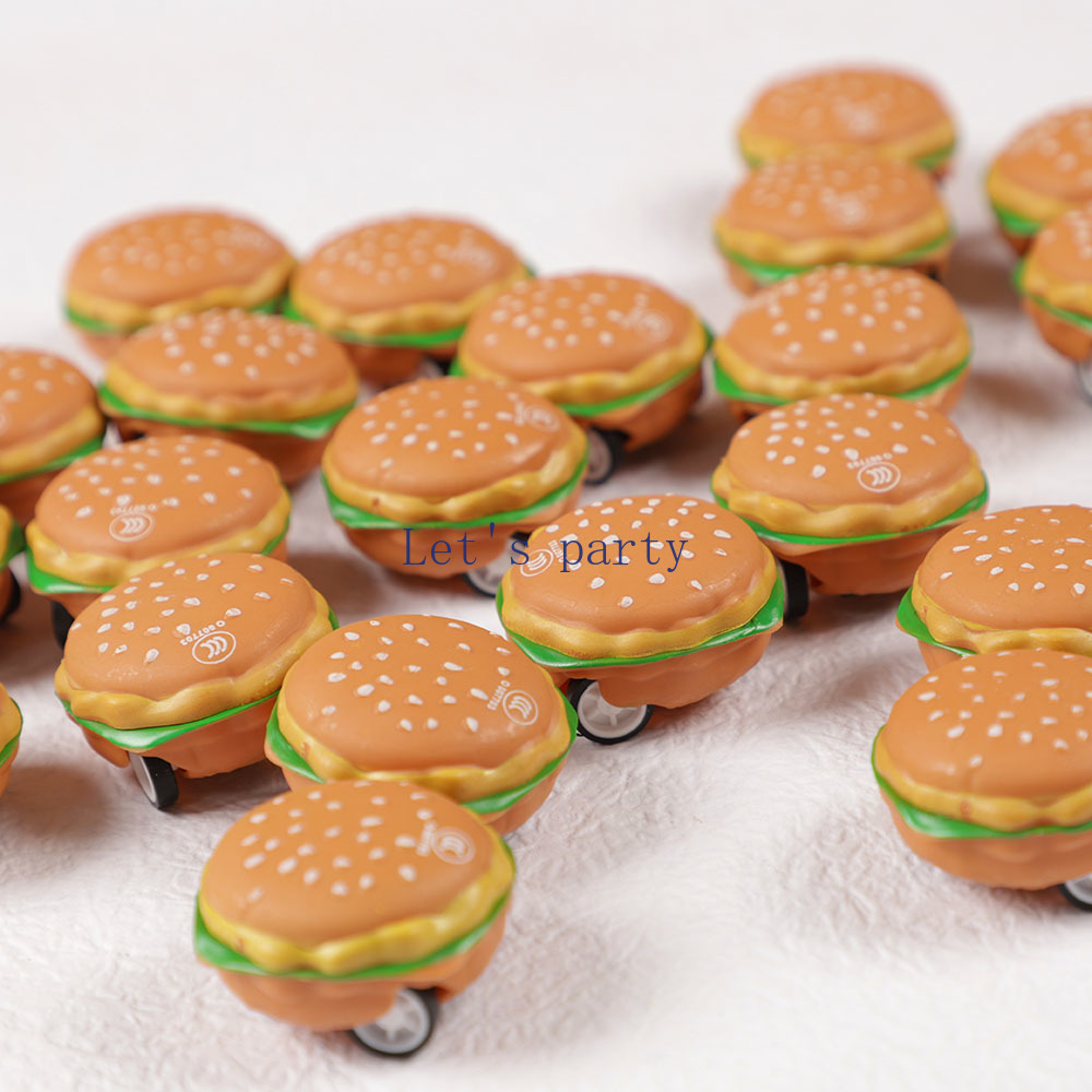 15Pcs Mini Cute 3D Burger Pull - Baby Food For 2 Year Old review and price