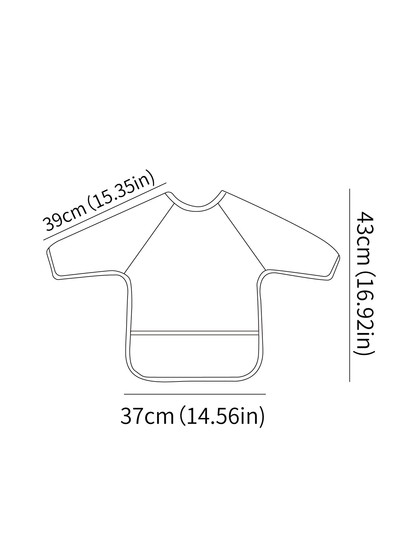 1 Pc Waterproof Baby Bibs Cute - Bib Long Sleeve review and price