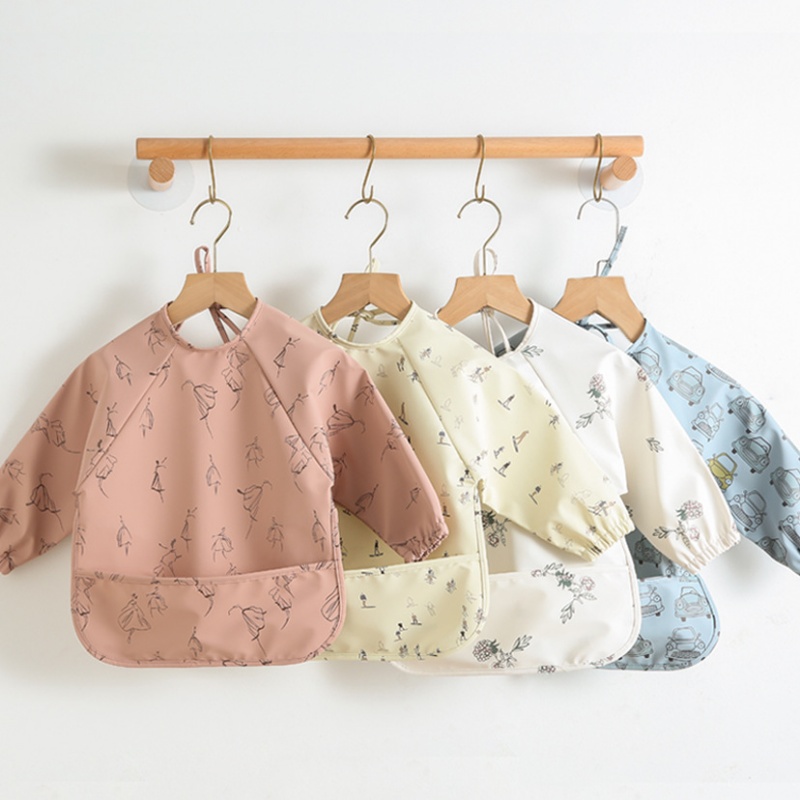 Long-sleeved PU reversible bib - Bib Long Sleeve review and price