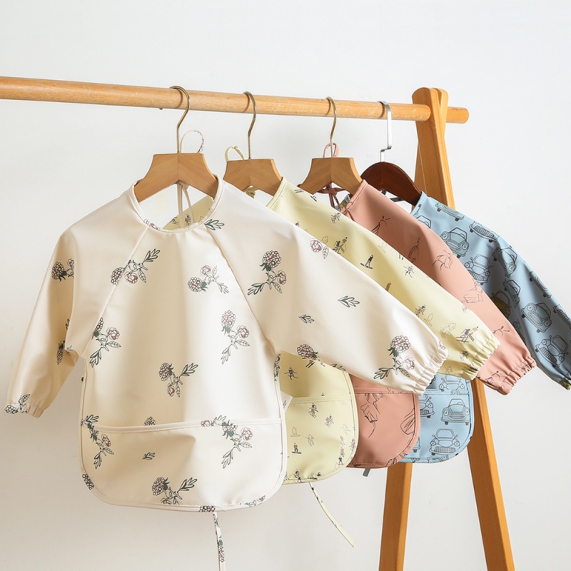 Long-sleeved PU reversible bib - Bib Long Sleeve review and price