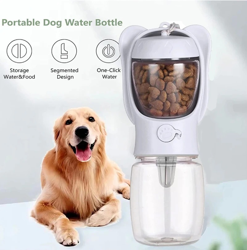 Portable 2 In 1 Dog Cat Water  - Baby Food Cat review and price