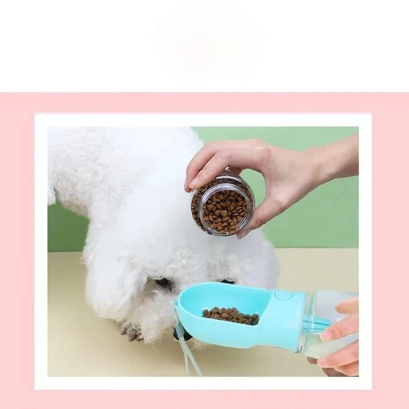 Portable 2 In 1 Dog Cat Water  - Baby Food Cat review and price