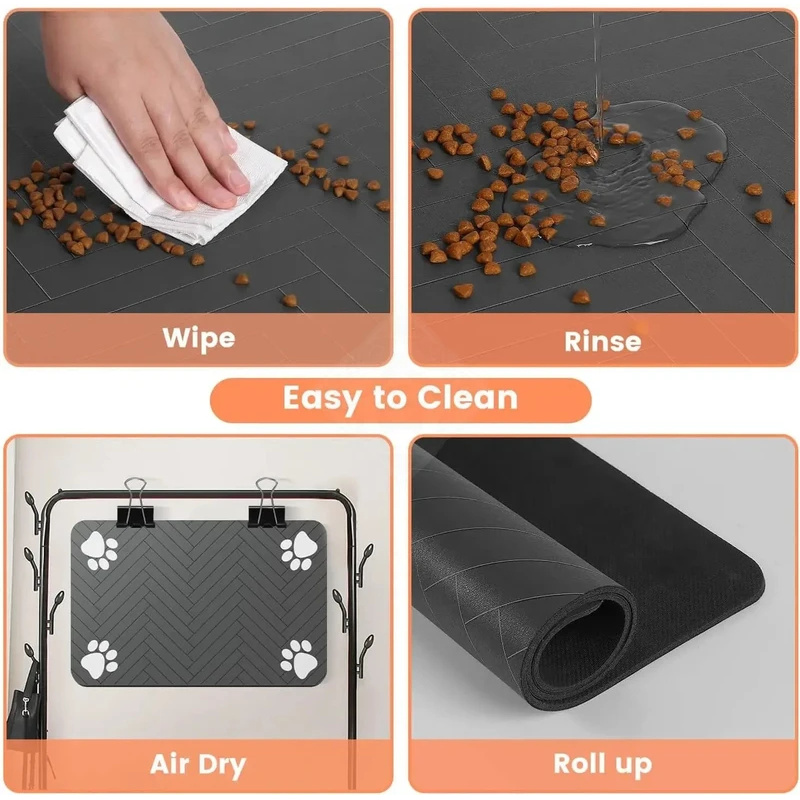 Waterproof Non Slip Pet Feedin - Baby Food Cat review and price