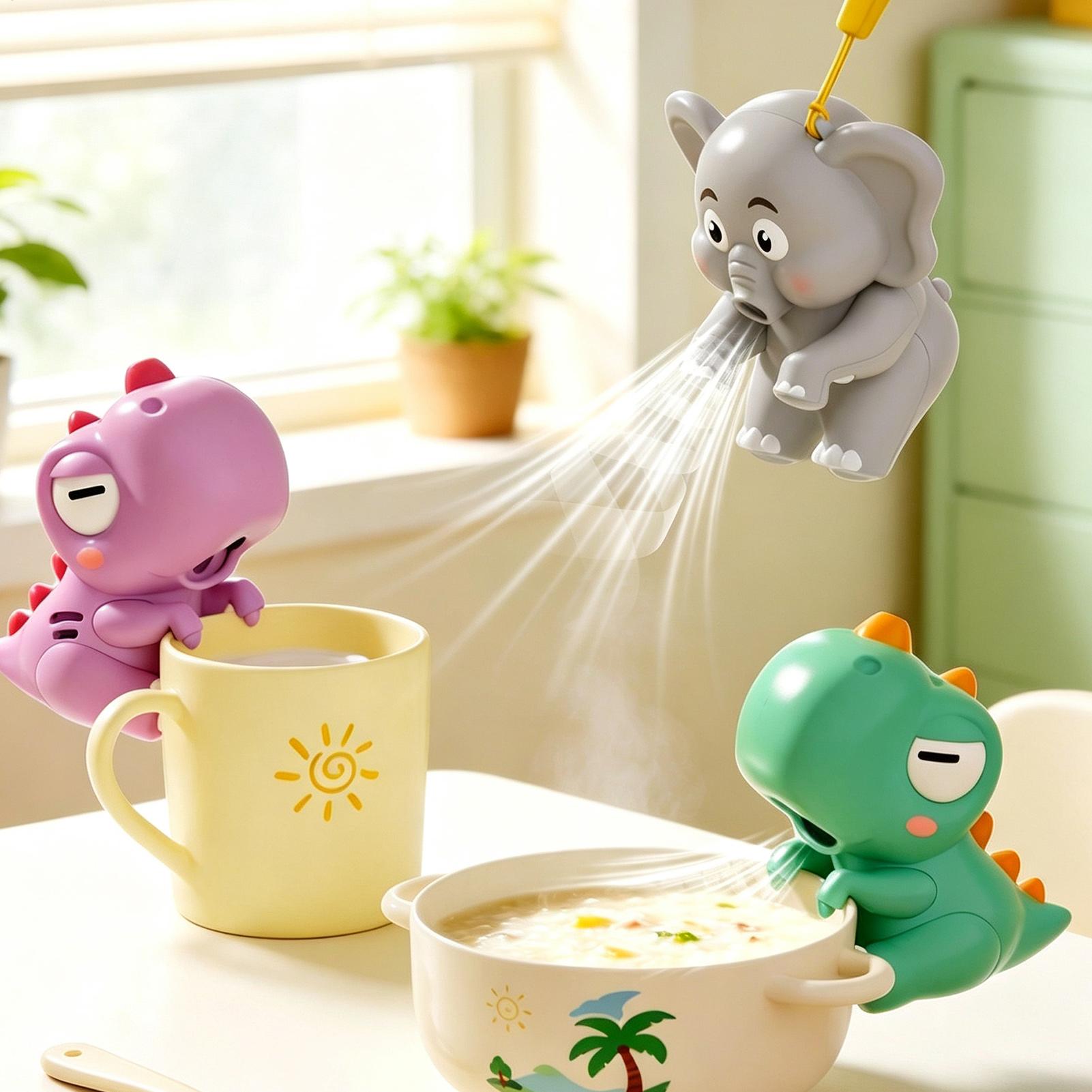 Mini Elephant Food Cooler Fan  - Baby Food For 2 Year Old review and price