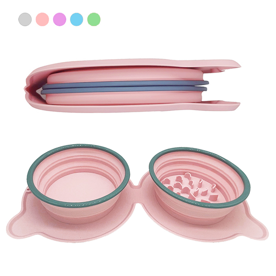 Foldable Silicone Pet Bowls No - Baby Food Cat review and price