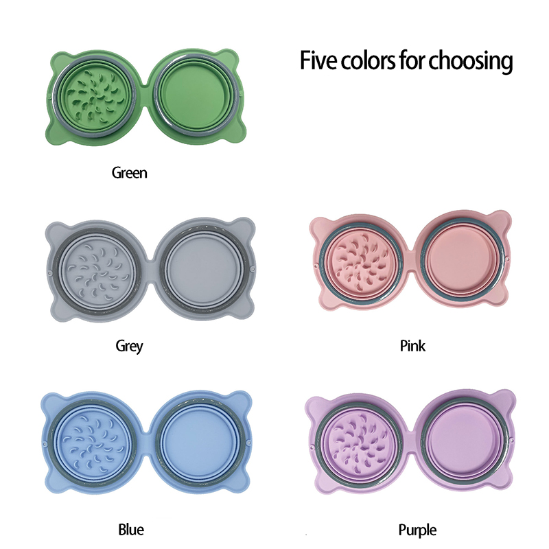 Foldable Silicone Pet Bowls No - Baby Food Cat review and price