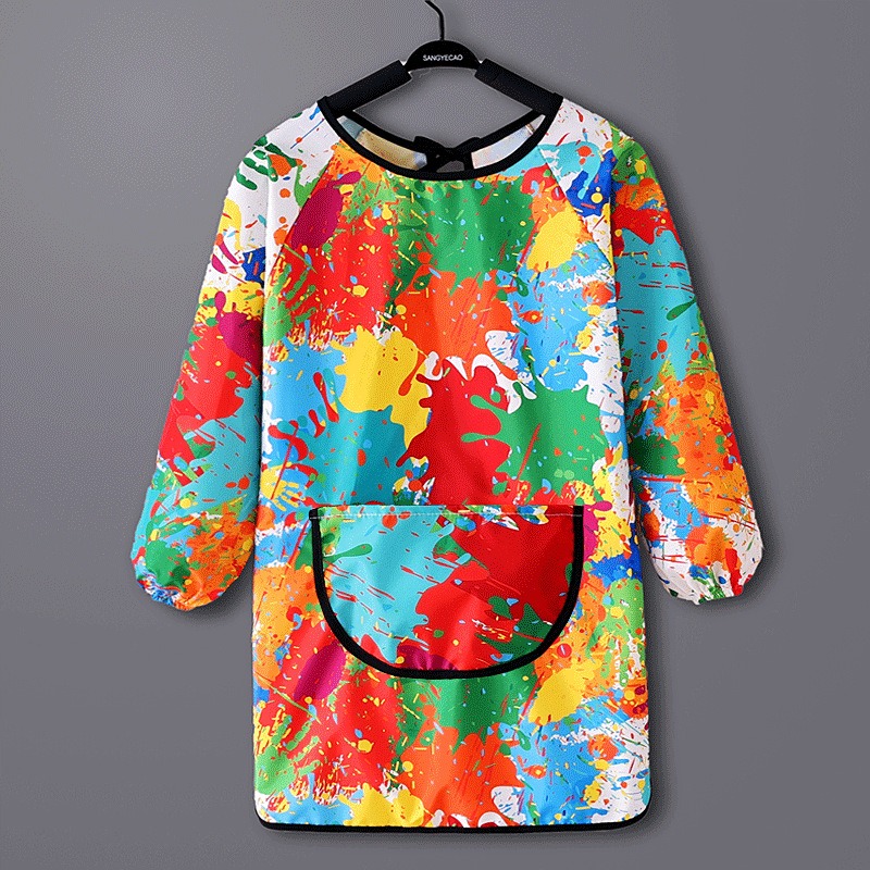 Toddler Waterproof Art Smock w - Bib Long Sleeve review and price