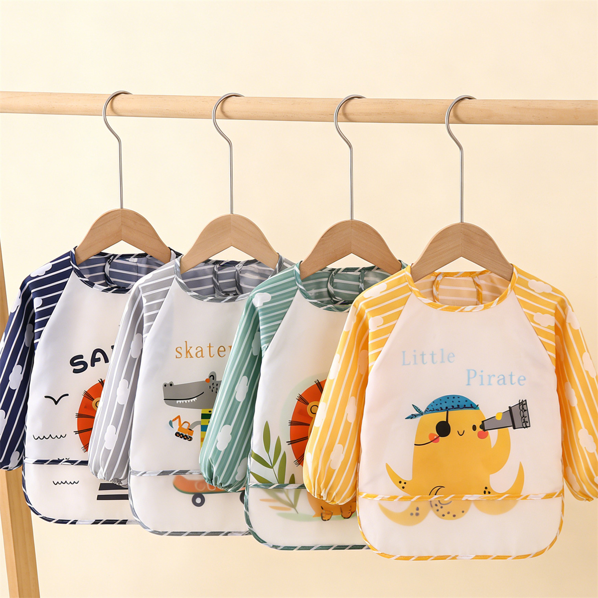 2pcs Waterproof Full Sleeve Ba - Bib Long Sleeve review and price