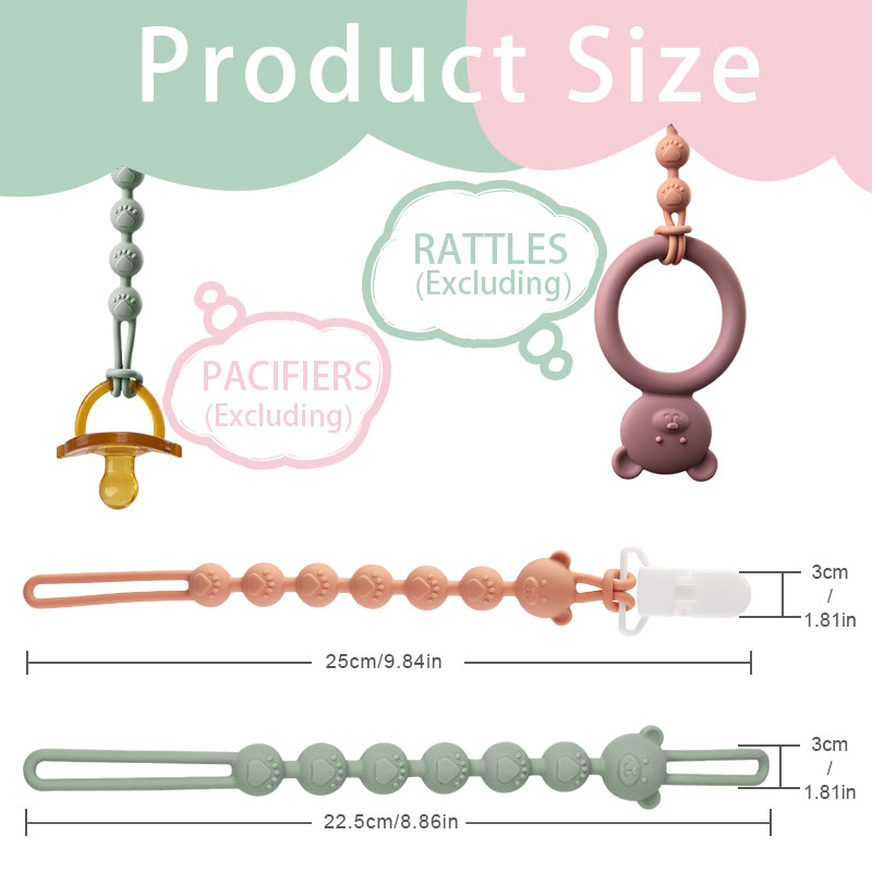 Baby Anti-drop Chain Pacifier  - Baby Food Teether review and price