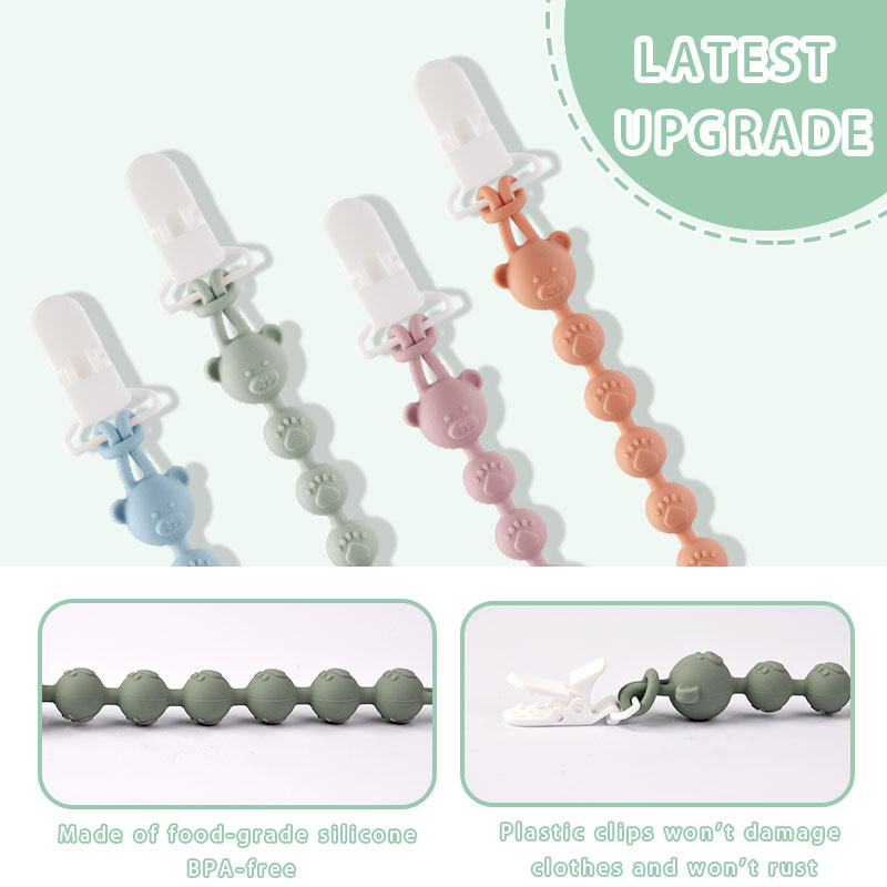Baby Anti-drop Chain Pacifier  - Baby Food Teether review and price