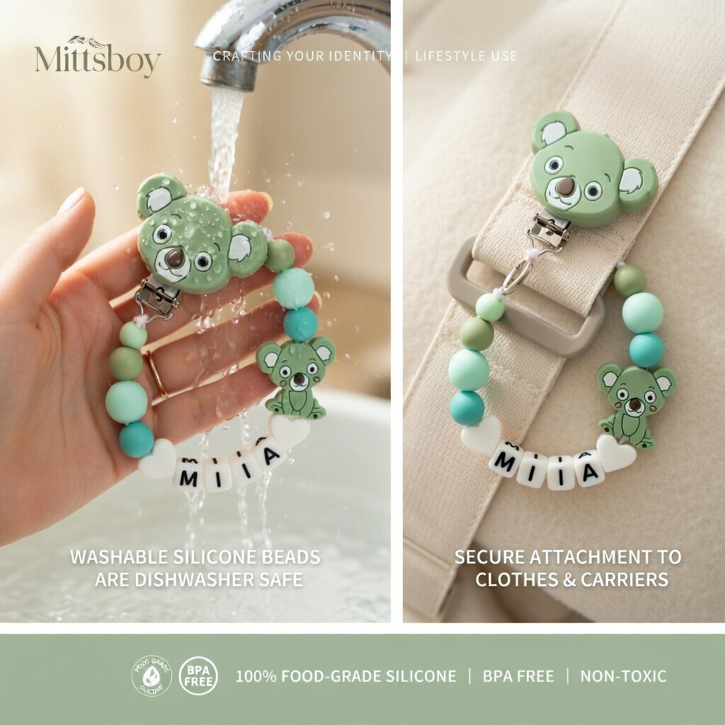 Silicone Baby Pacifier Clip Te - Baby Food Teether review and price