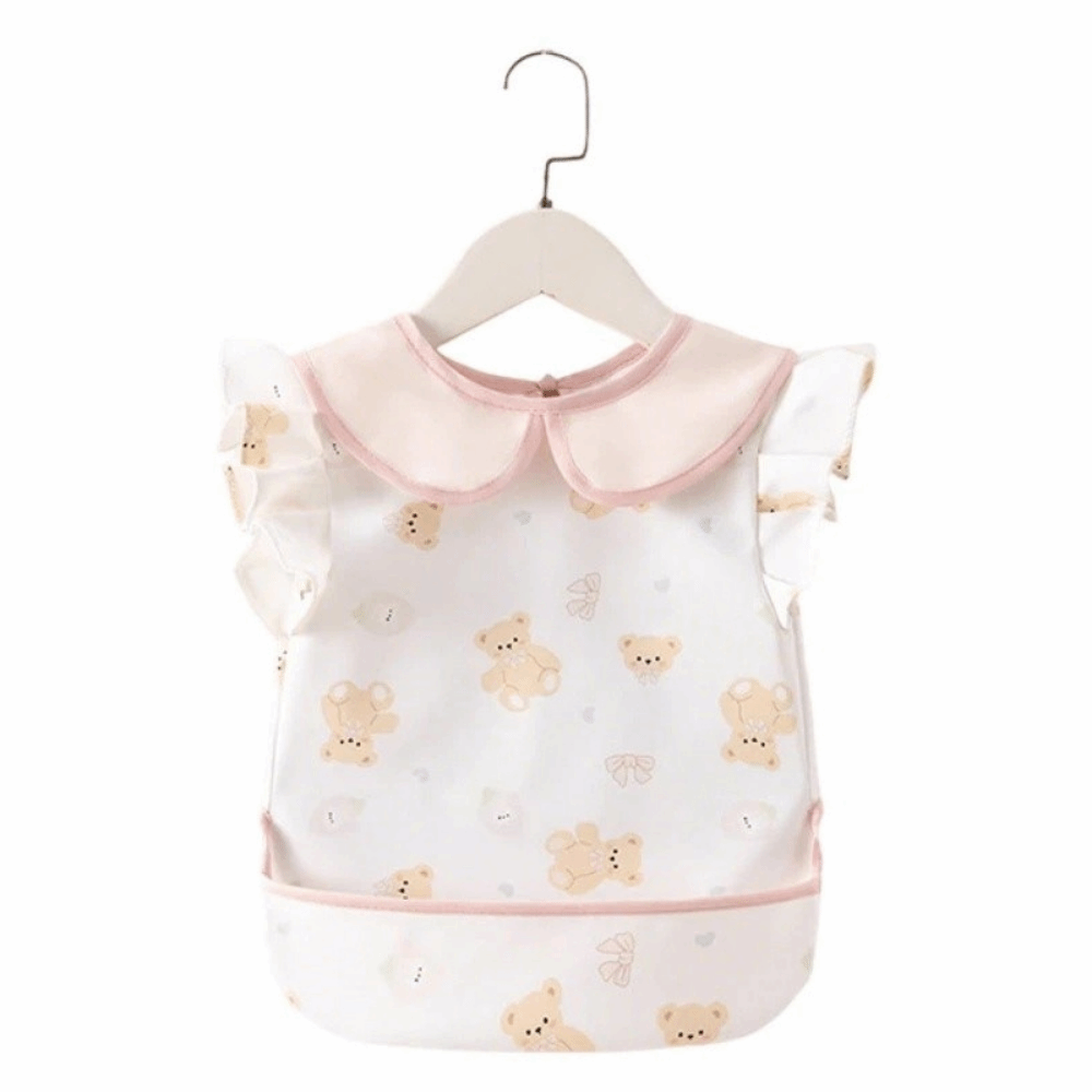 Short Sleeved Children's Sleev - Baby Food Apron review and price