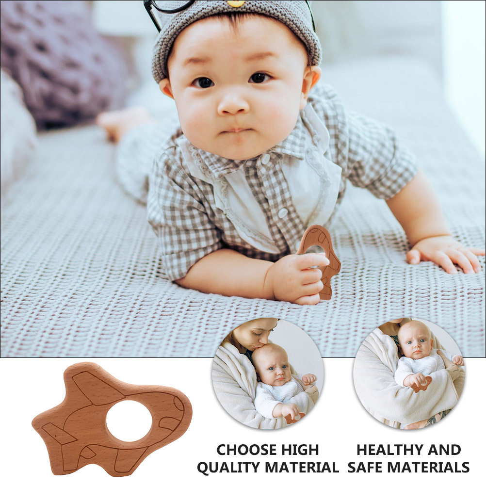 2Pcs Airplane Shape Baby Teeth - Baby Food Teether review and price