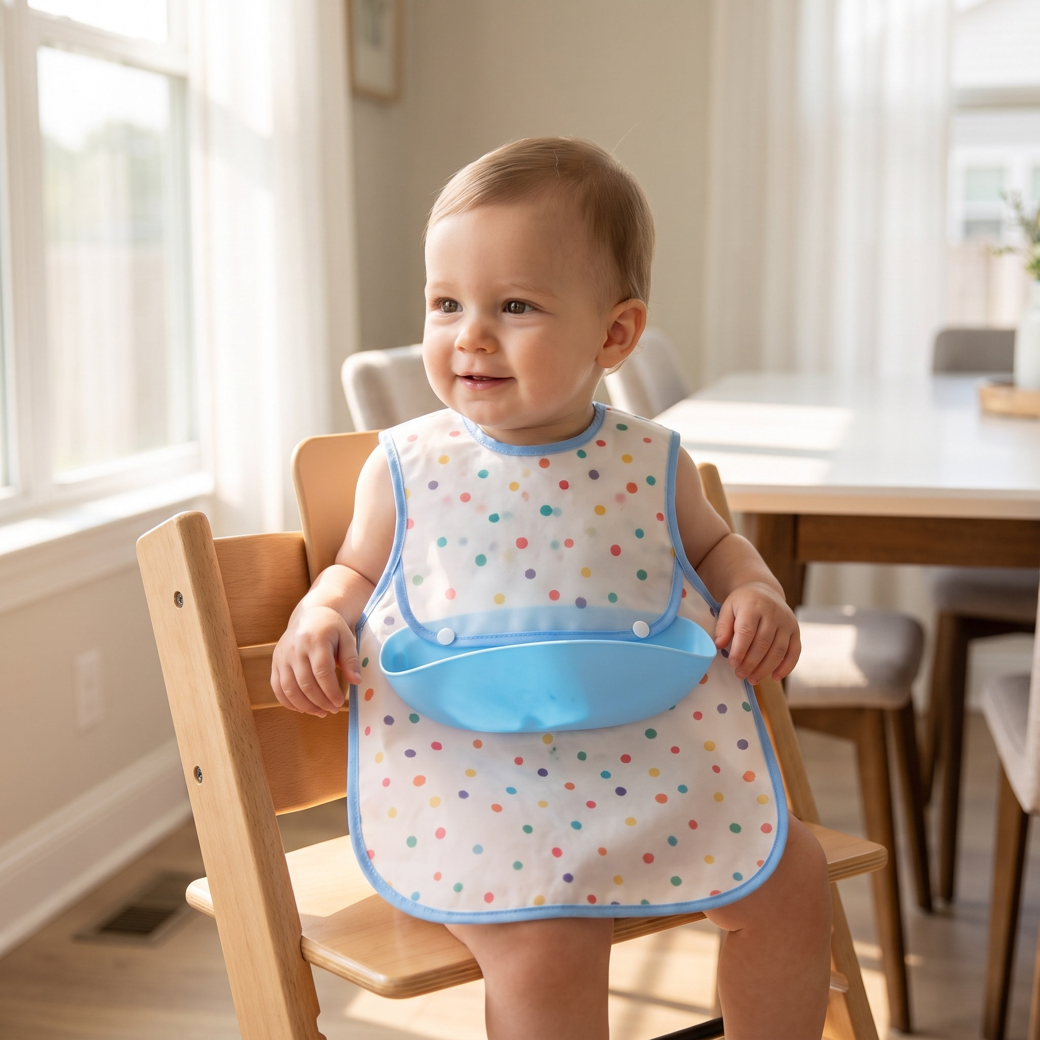 Toddler Bib with Pocket Waterp - Baby Food Apron review and price