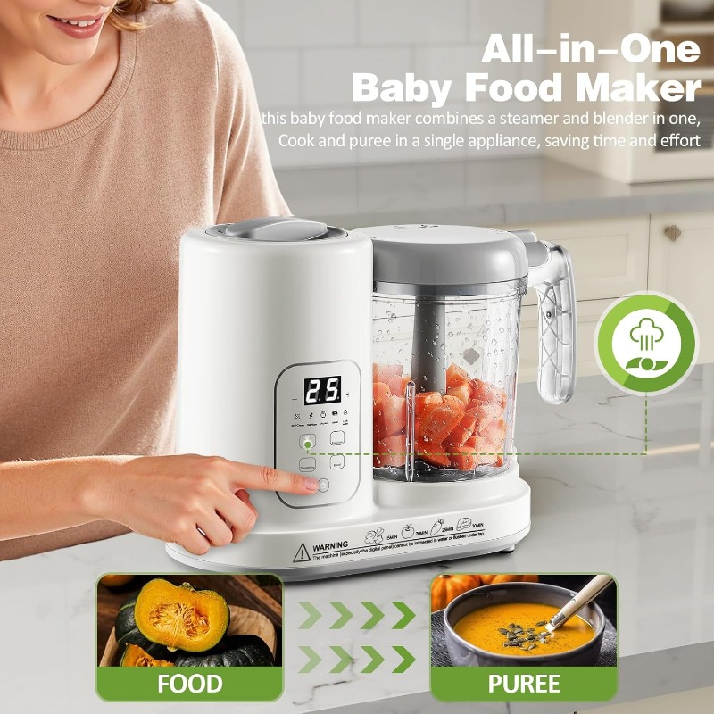 Baby Food Maker Steamer Blende - Baby Food For 2 Year Old review and price