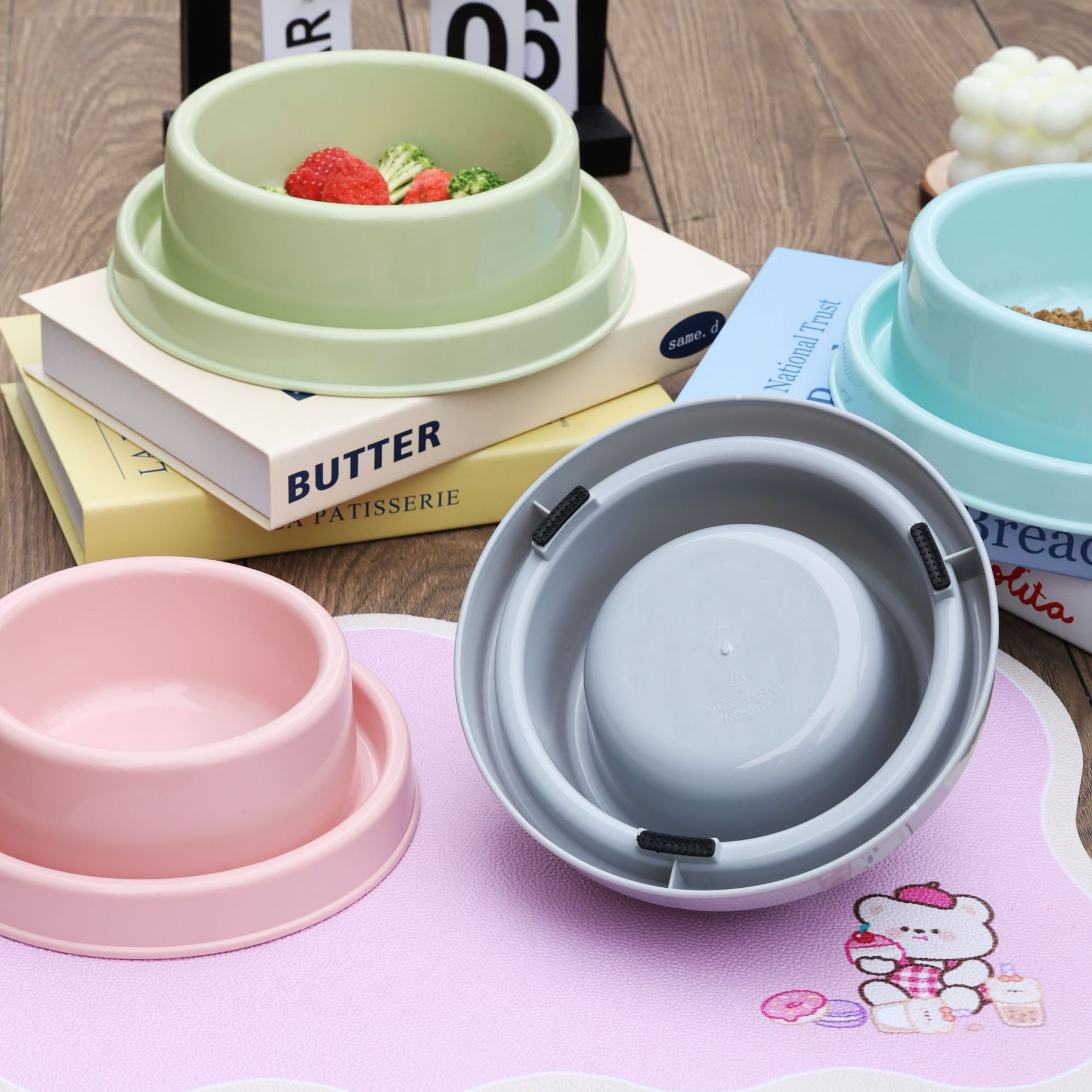 Non-Slip Anti-Tip Pet Bowls fo - Baby Food Cat review and price