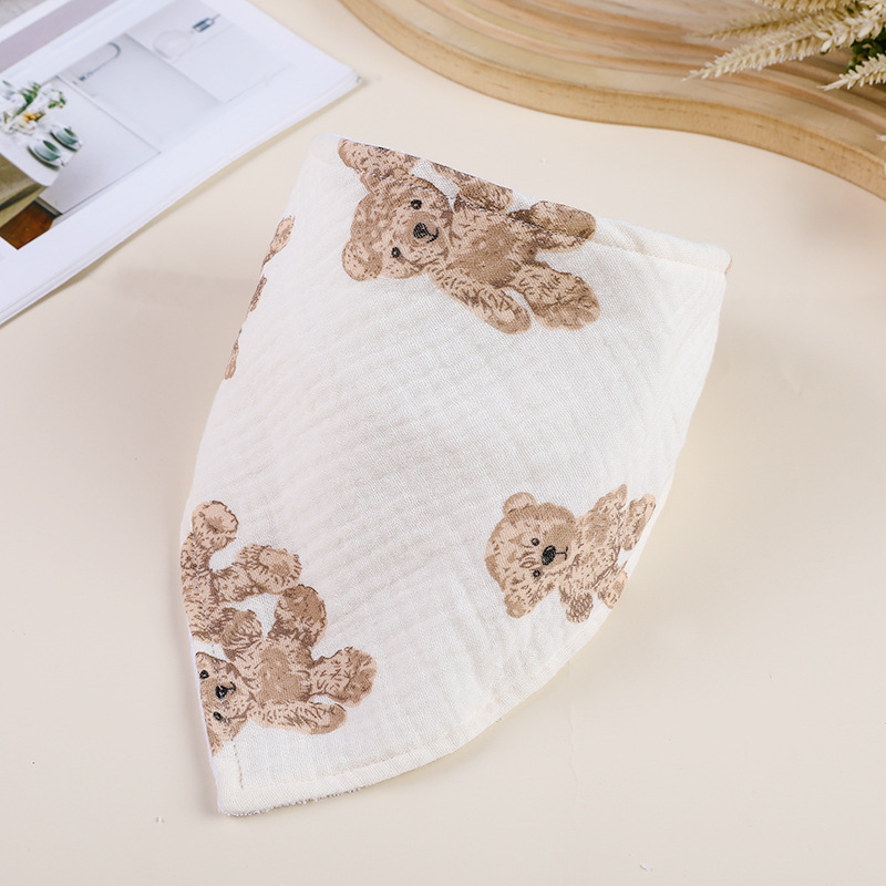 Baby Cotton Bibs Triangle Sali - Baby Food Apron review and price