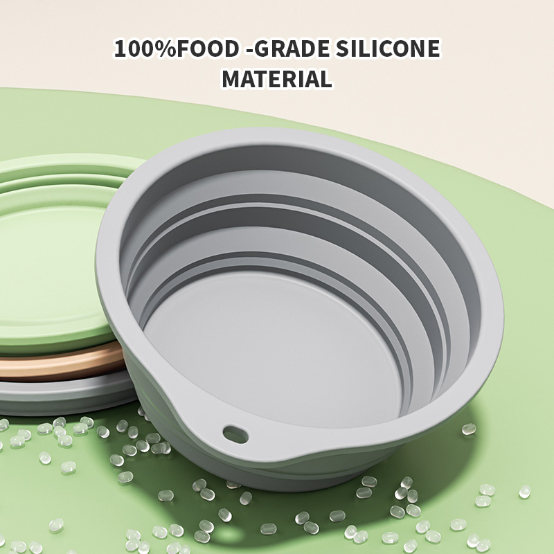 Collapsible Silicone Dog Bowl, - Baby Food Cat review and price