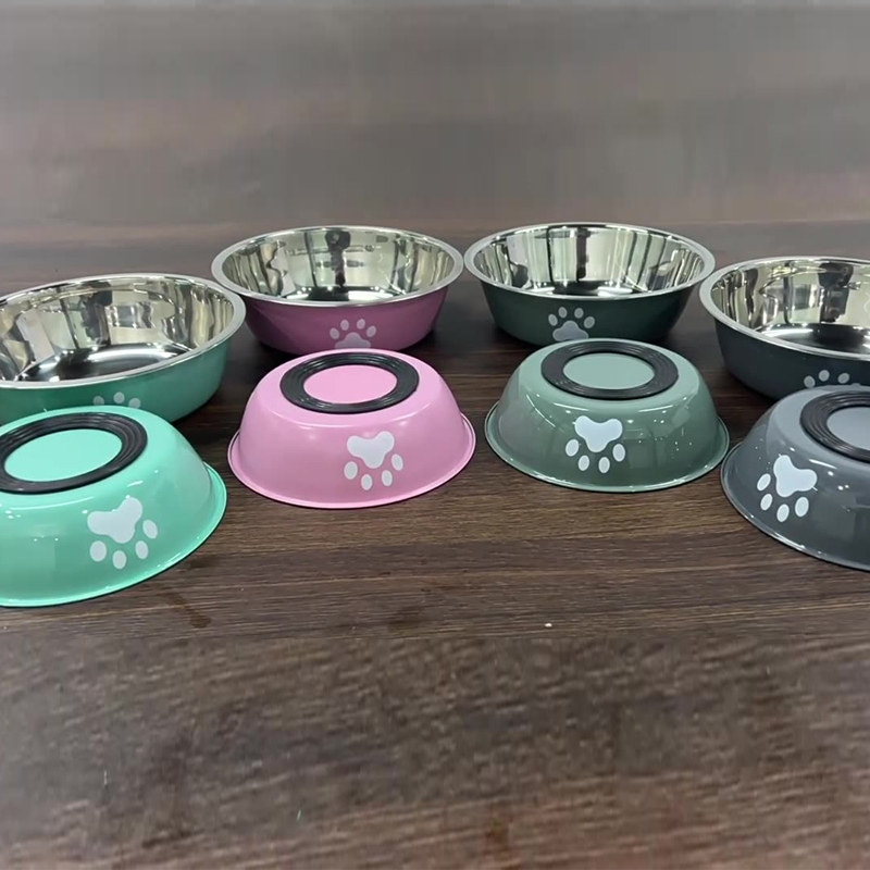 New stainless steel dog basin  - Baby Food Cat review and price