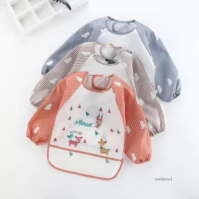 1-5pcs For1-3Year Baby Long Sl - Bib Long Sleeve review and price