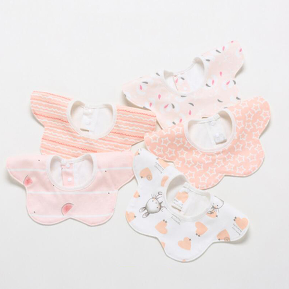5Pcs/Lot Baby Bibs Waterproof  - Baby Food Apron review and price