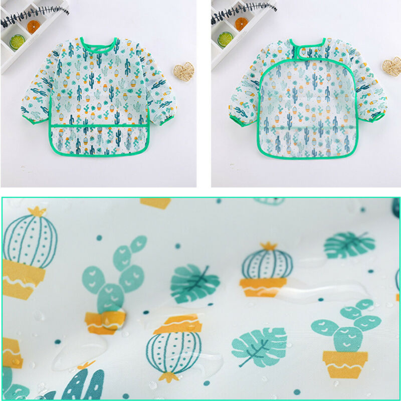 Baby Bibs New Cute Children Ba - Bib Long Sleeve review and price