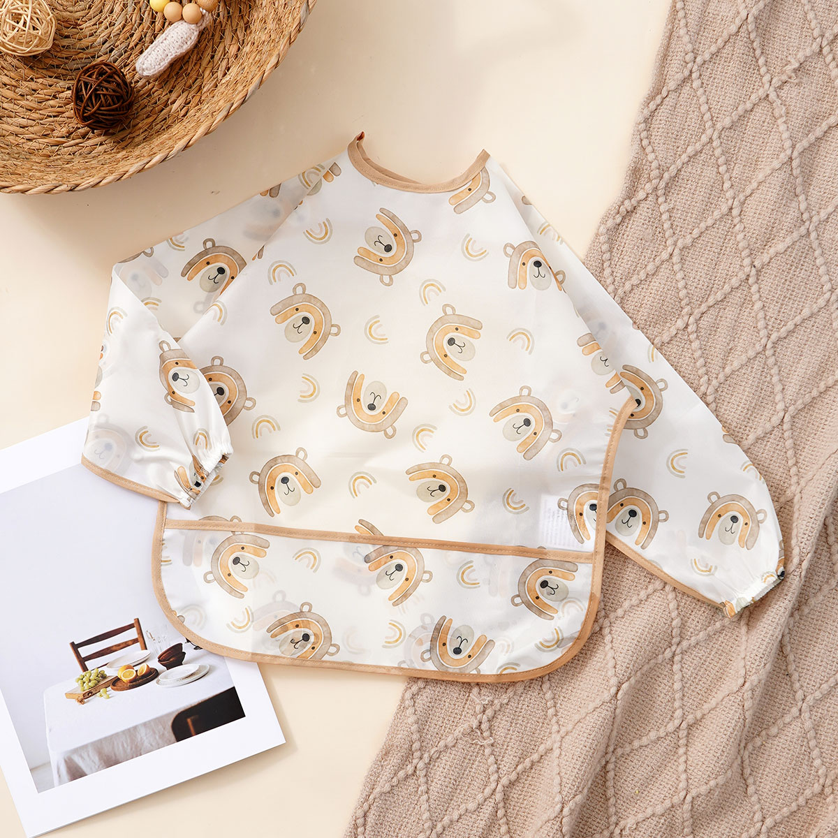 Long-Sleeve Baby Bib Machine W - Bib Long Sleeve review and price