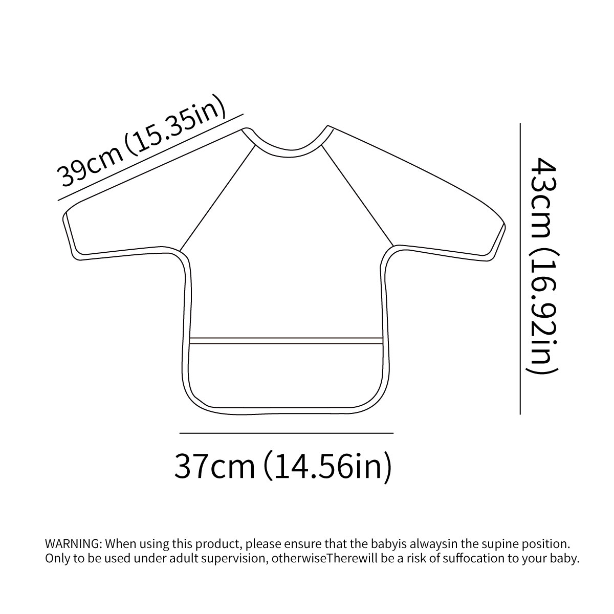 Long-Sleeve Baby Bib Machine W - Bib Long Sleeve review and price