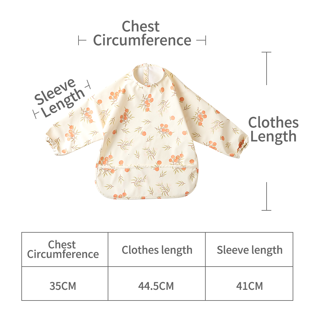Elinfant PU New Material Baby  - Bib Long Sleeve review and price