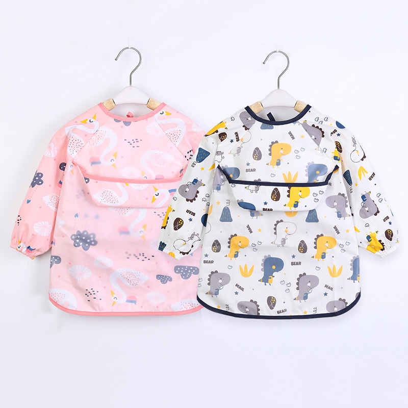 Kids Baby Bibs Toddler Waterpr - Bib Long Sleeve review and price