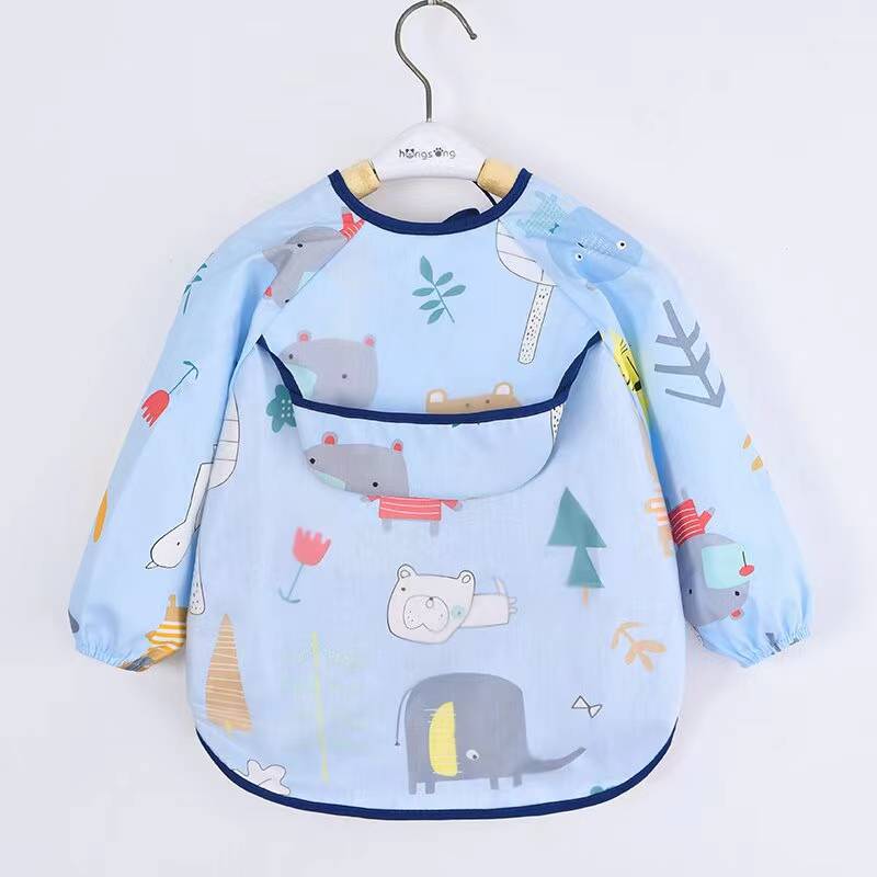 Kids Baby Bibs Toddler Waterpr - Bib Long Sleeve review and price