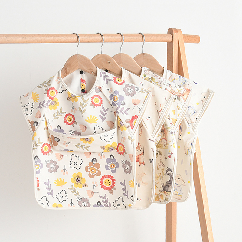 Newborn Baby Bibs Blouse Water - Baby Food Apron review and price